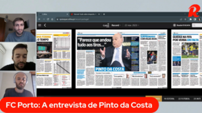 Manhã Record: A entrevista de Pinto da Costa, desacatos à porta da moradia de Villas-Boas e o polémico Brasil-Argentina 