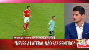 «Não fazia sentido colocar João Neves, o melhor médio do Benfica e um dos melhores do campeonato, a lateral»
