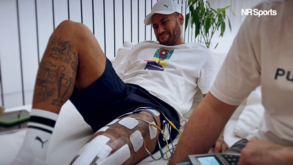 Neymar mostra doloroso processo de recuperação ao joelho esquerdo