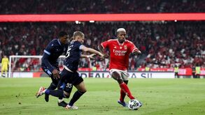 Florentino e o jogo 100 pelo Benfica: «Ainda ontem era uma criança, atrás dos seus sonhos...»