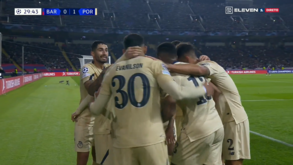 O golo de Pepê que deixou o FC Porto em vantagem diante do Barcelona