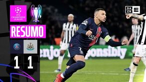 O resumo do PSG-Newcastle, 1-1: penálti de Mbappé nos descontos evitou nova derrota