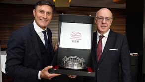 Zanetti rendido à Luz antes do jogo com o Benfica: «Espero um ambiente fantástico»