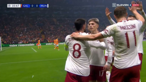 Bruno Fernandes assistiu Garnacho e depois... deu-lhe um raspanete