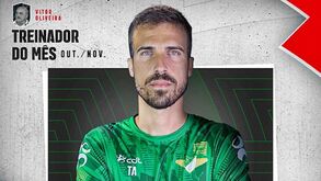 Tiago Aguiar eleito o treinador do mês de outubro/novembro da Liga Betclic