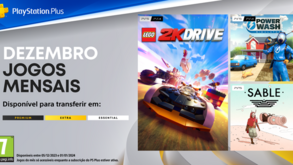 PS Plus: Lego 2K Drive, PowerWash Simulator e Sable são os jogos do mês 