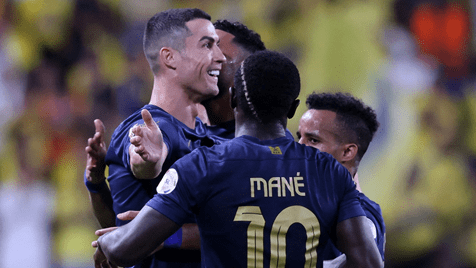 Futebol: Al Nassr de Sadio Mané e de Cristiano Ronaldo venceu pela segunda  vez na liga saudita