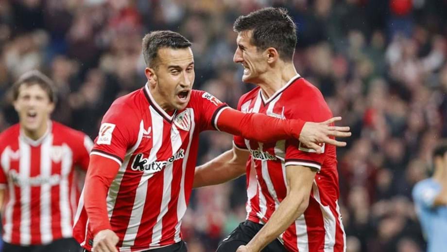 Reviravolta em jogo louco (com 7 golos) vale triunfo ao Athletic Bilbao