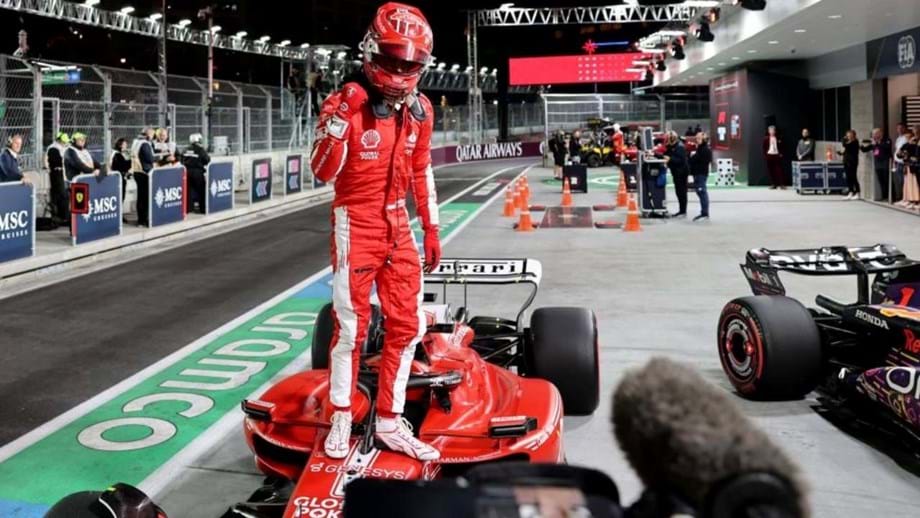 GP de Las Vegas: Ferrari domina madrugada, e Leclerc lidera dobradinha do  2º treino