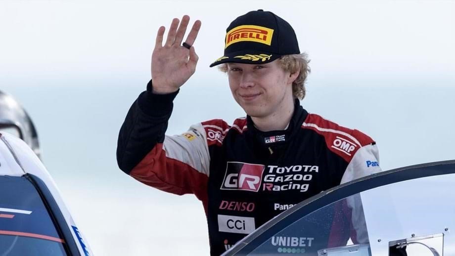 Kalle Rovanperä competirá de forma parcial no WRC em 2024