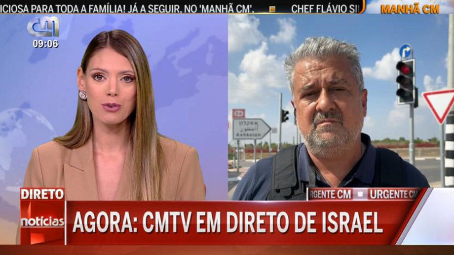 CMTV em direto de Israel