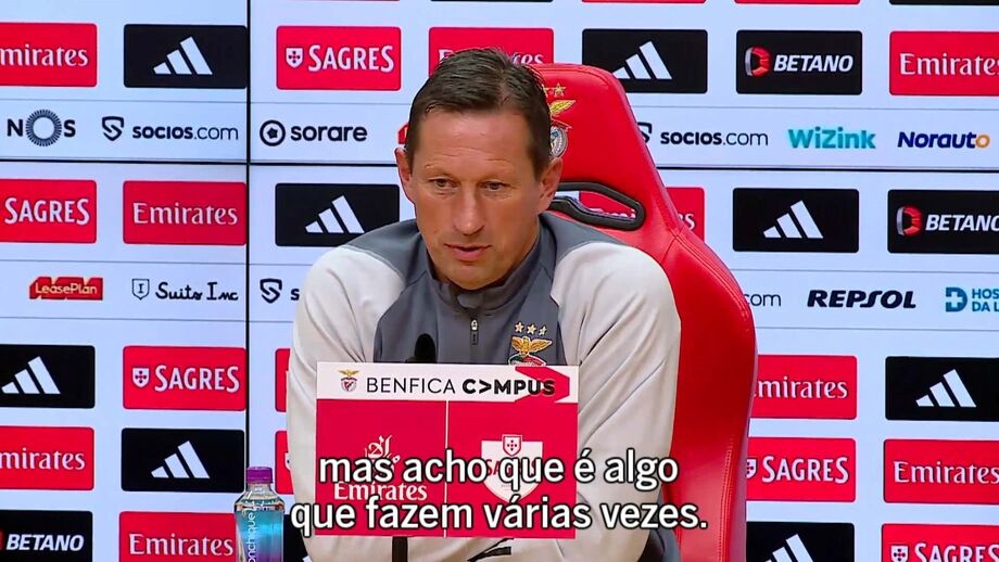 Treinador do Benfica e o convívio partilhado pelos jogadores