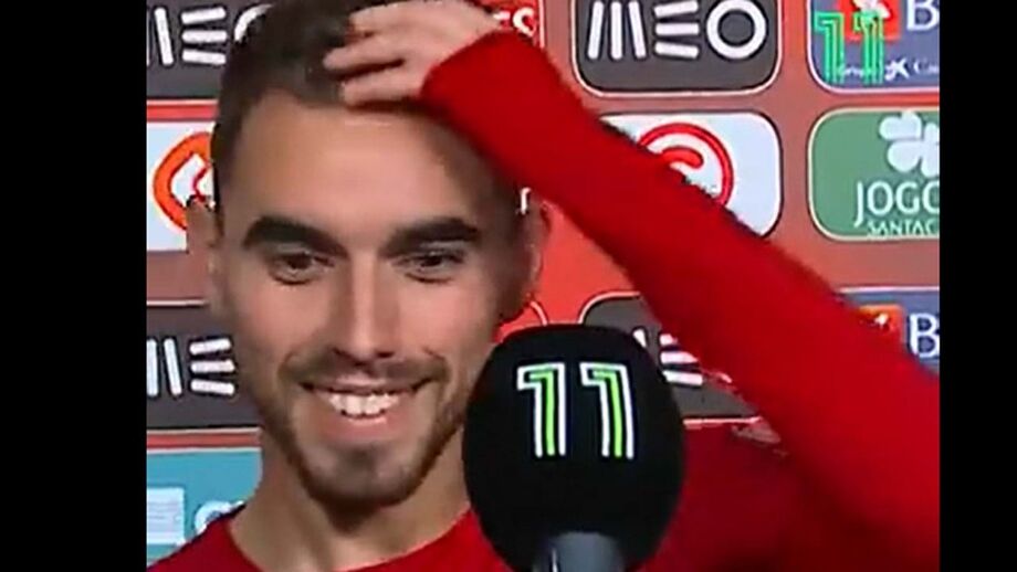 Boa disposição após a vitória frente à Islândia