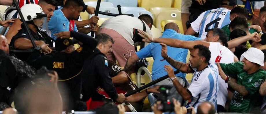 «Houve falhas muito graves»: as cenas de violência no Brasil-Argentina descritas por quem estava no Maracanã