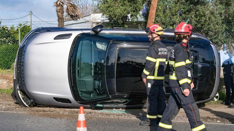 Edwards capota carro de 100 mil euros