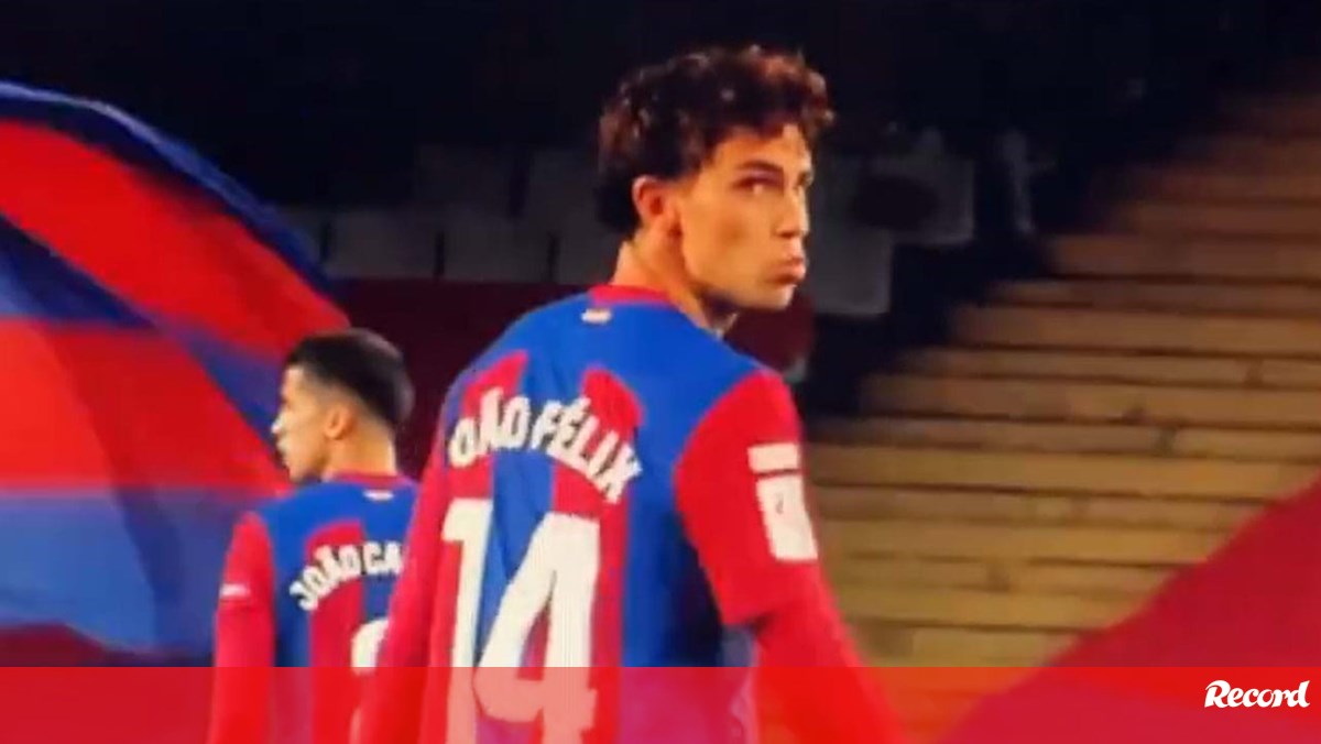 Espanhóis mostram momento em que João Félix manda beijinho aos adeptos do Atlético Madrid