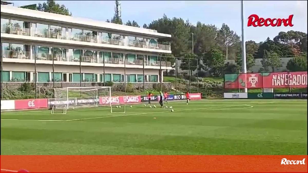 Uma ausência no último treino da Seleção Nacional feminina antes de jogo decisivo com a França