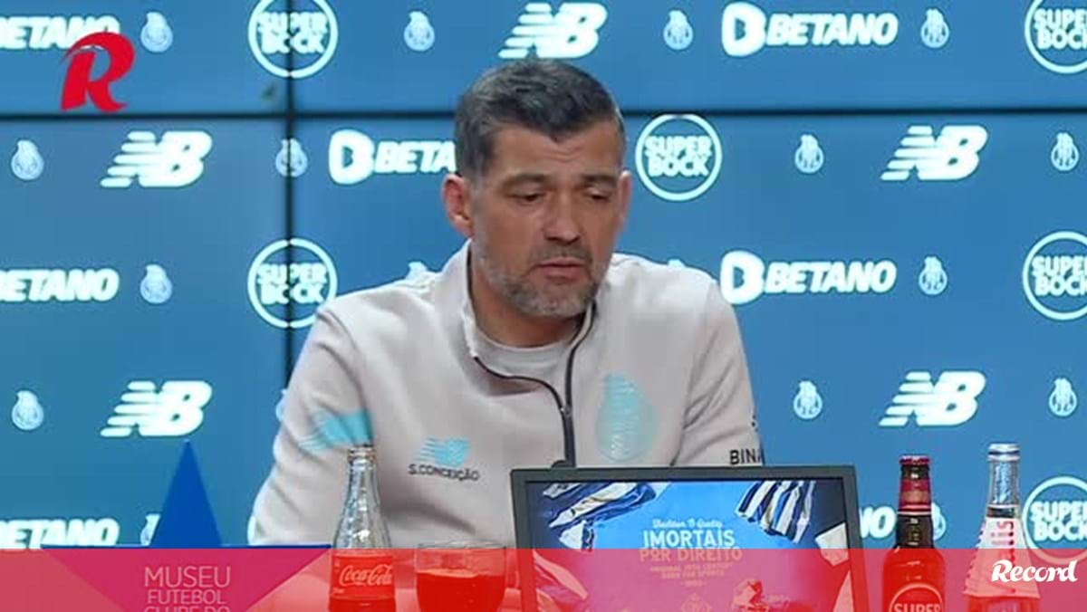 Sérgio Conceição: «Dar tudo não chega, ir ao limite é o mínimo»