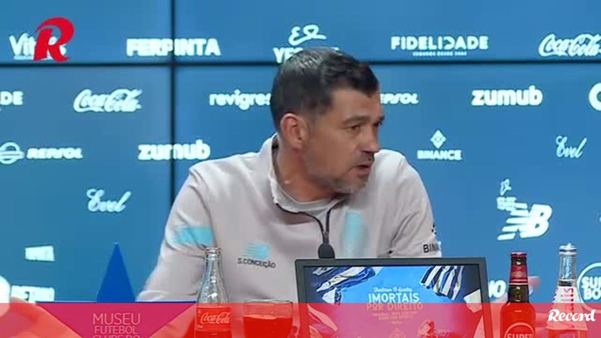 Sérgio Conceição: «Não basta ter contrato, é preciso sentir o clube»