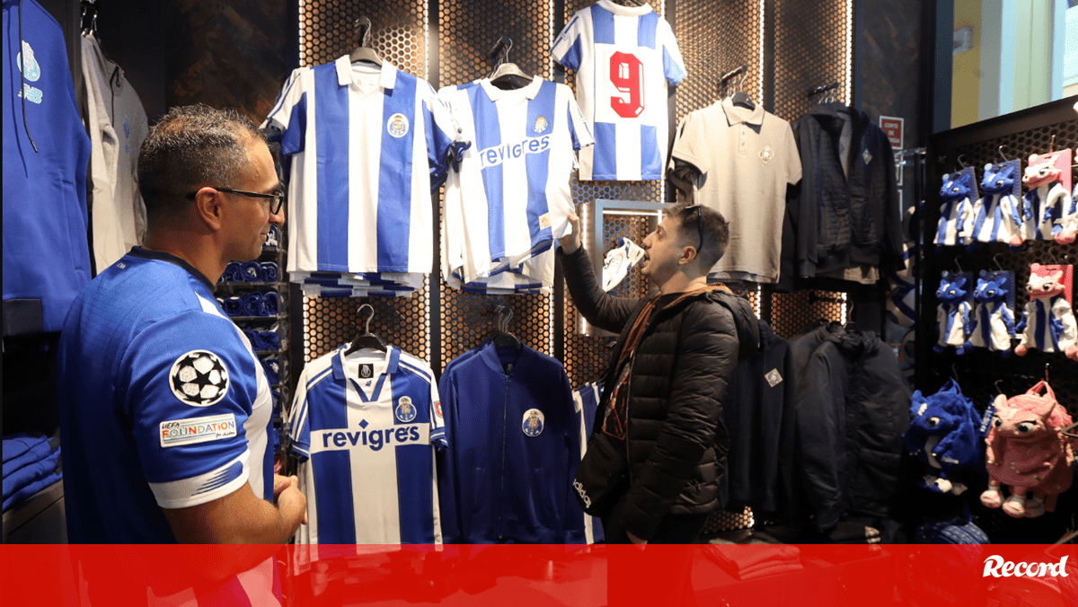 The FC Porto store opened its doors… near the Estadio da Luz: “Now I’m waiting for one at the airport” – FC Porto
