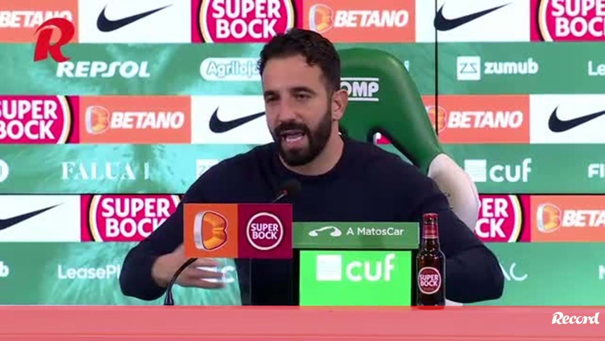 Rúben Amorim: «Já sabemos que quando perde Sérgio Conceição é assim, explosivo»