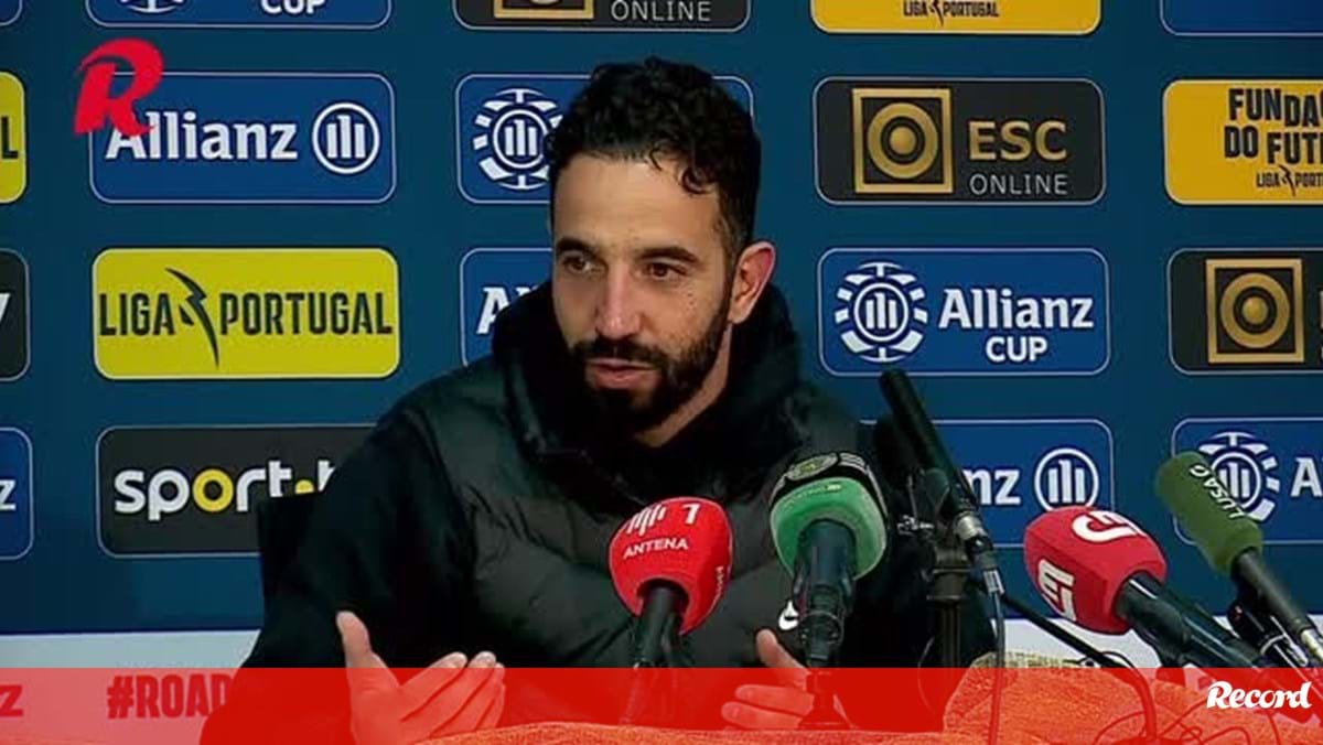 Amorim e o 1.º golo do Sporting: «É uma sorte treinar uma equipa grande com excelentes jogadores»