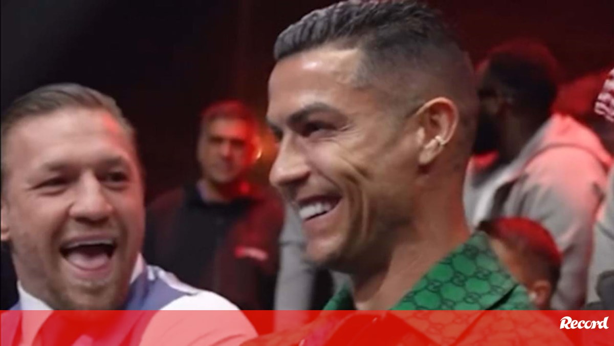 Conor McGregor 'discute' com Cristiano Ronaldo a ver quem tem... o melhor relógio