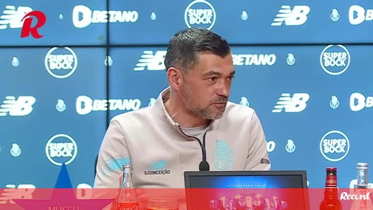 Sérgio Conceição: «Estatísticas? Não ligo muito, mas somos a equipa com mais pontos no ano civil...»