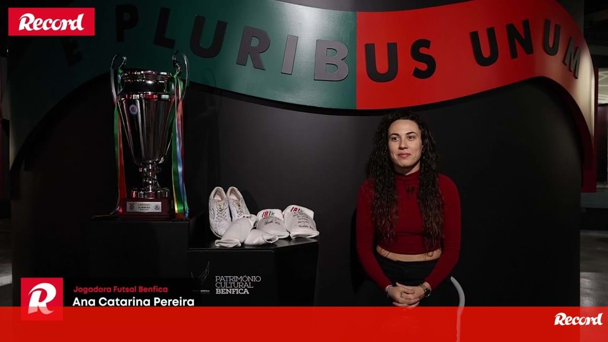 Ana Catarina exalta Champions conquistada pelo Benfica: «Olhamos para o adversário e a equipa podia jogar na seleção brasileira?»