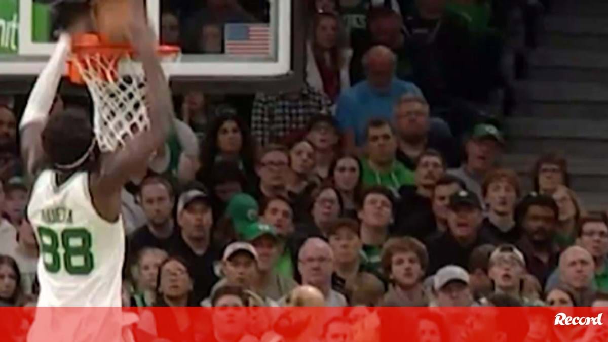 Neemias Queta dá espetáculo na vitória dos Celtics com afundanço