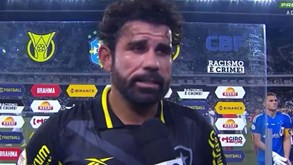 Diego Costa e a 'falta de humildade' no plantel do Botafogo: «A culpa não foi dos treinadores»