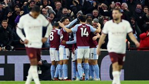 Aston Villa-Manchester City, 1-0: Já se pode falar em crise?