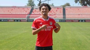 Martim Fortes pronto para se estrear nos Sub-23 do Benfica