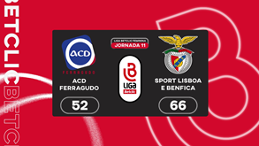 Liga Betclic feminina: os melhores momentos do ACD Ferragudo-Benfica