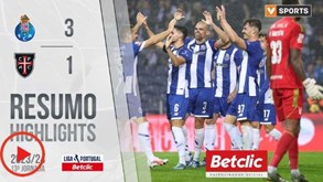 O resumo do FC Porto-Casa Pia: golos, casos e outros lances