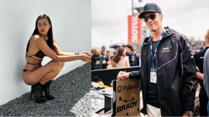 Irina Shayk e Tom Brady fotografados em Miami