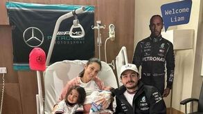 Bebé 'apadrinhado' por Lewis Hamilton