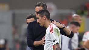 Roger Schmidt e a situação de Di María: «Vamos aproveitar todos os treinos e jogos com ele...»