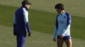 João Félix é tabu para Simeone: «Não falo de quem não está na minha equipa»