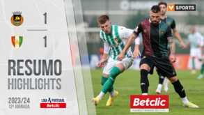 O resumo do Rio Ave-E. Amadora: golos, casos e outros lances 