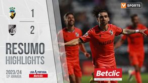 O resumo do Farense-V. Guimarães, 1-2: golos, casos e outros lances