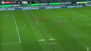 Sporting-Gil Vicente: o golo anulado a Gyökeres por 23 centímetros