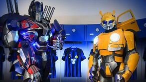 Balneário do Inter 'invadido' por Transformers e há uma razão para isso...