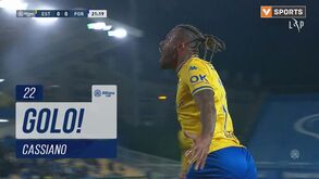 O golo de Cassiano que adiantou o Estoril diante do FC Porto