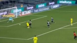 O golo de Endrick ao Botafogo que foi eleito o melhor do Brasileirão