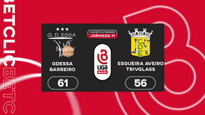 Liga Betclic feminina: os melhores momentos do GDESSA-Esgueira