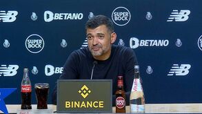 Sérgio Conceição: «Tempo útil de jogo é o que é. Quando dançamos é com par»