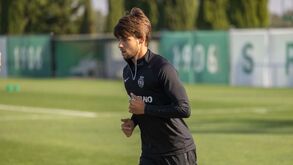Daniel Bragança reintegrado no treino do Sporting