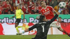 Há cinco anos que o melhor marcador do Benfica não tinha tão poucos golos