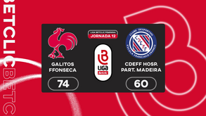 Liga Betclic feminina: os melhores momentos do Galitos-CD Escola Francisco Franco